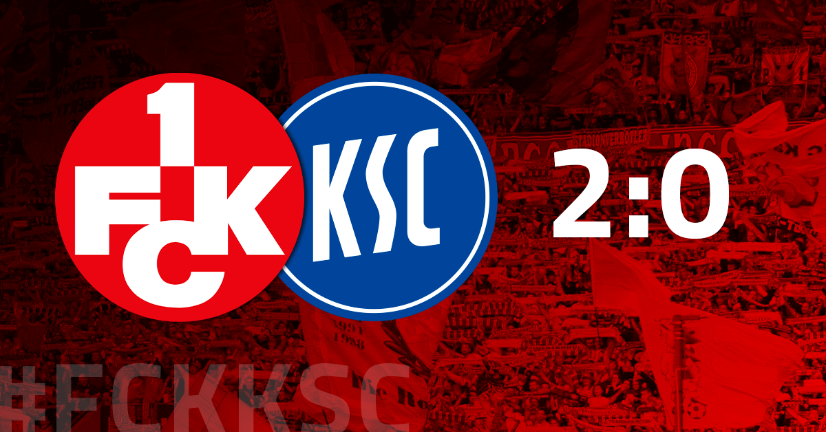 2:0 gegen den KSC: Die Roten Teufel sind Derbysieger
