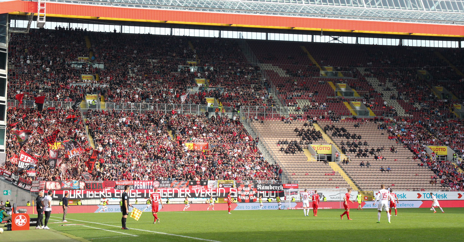 Pufferblock auf der Osttribüne wird deutlich verkleinert
