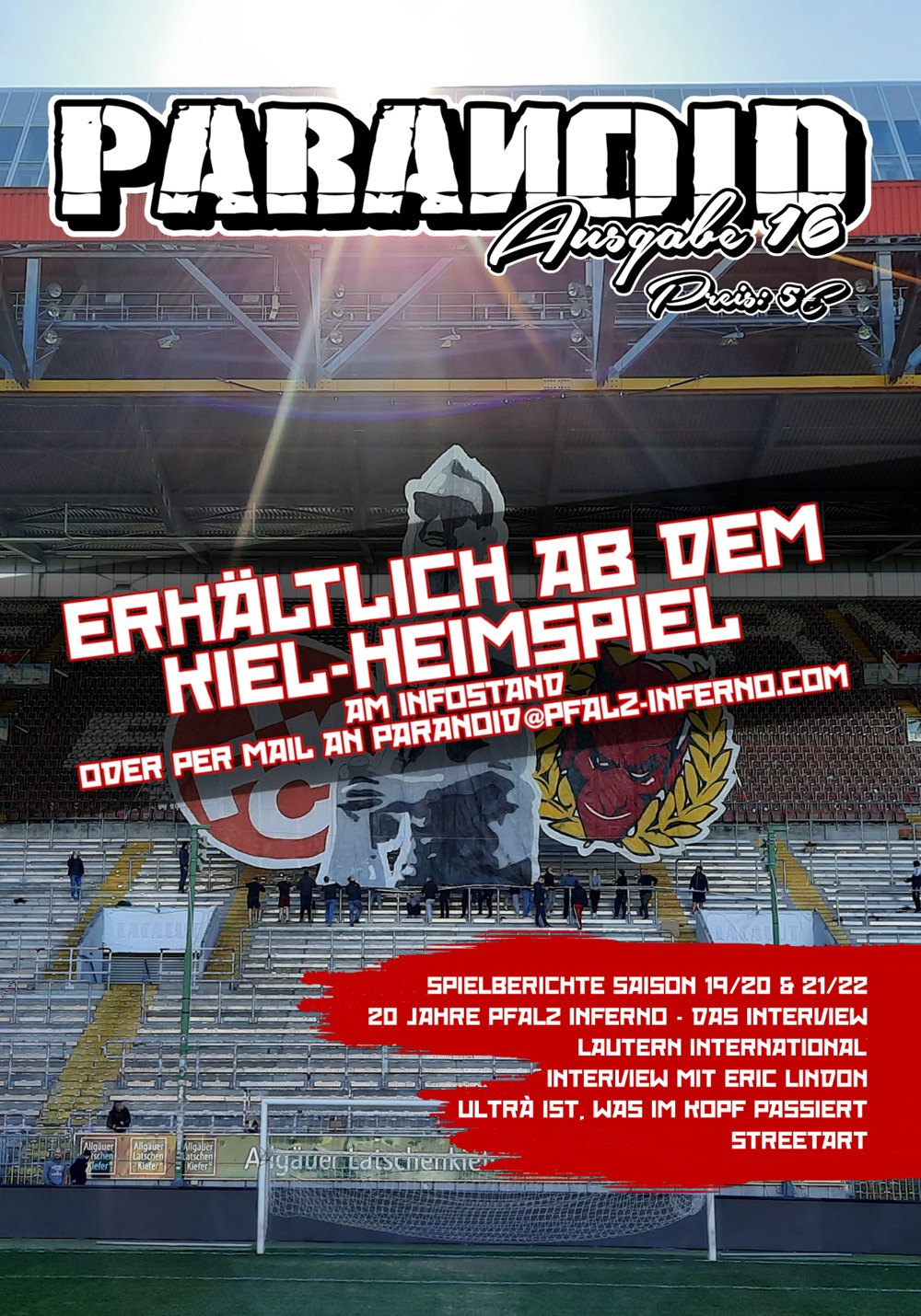 Cover: Fanzine Paranoid #16