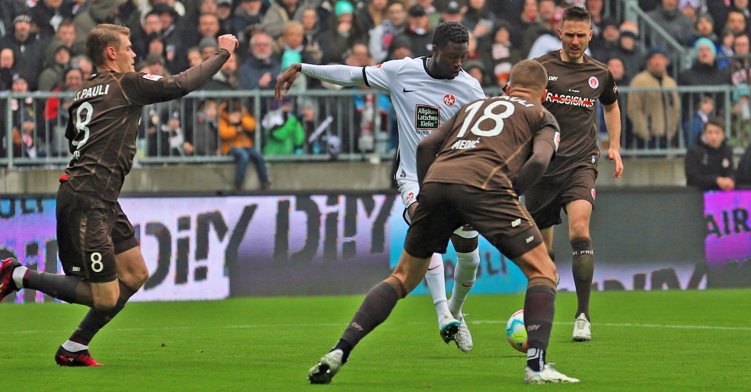 Offensiv zu schwach: Die FCK-Noten zum 0:1 in St. Pauli
