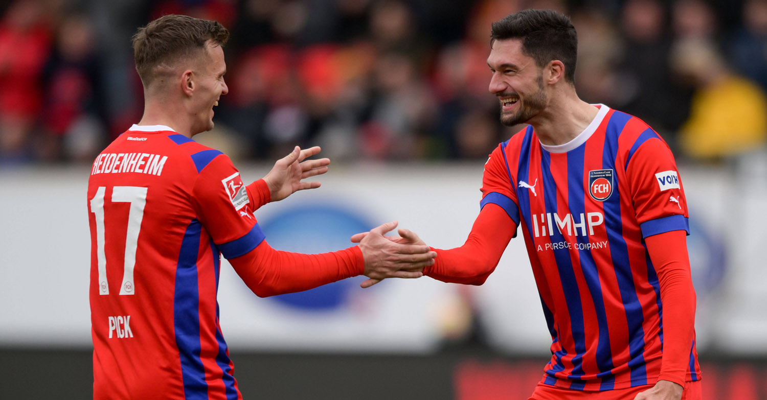 Sonntagsspiele: Heidenheim gewinnt und verteidigt Platz 3
