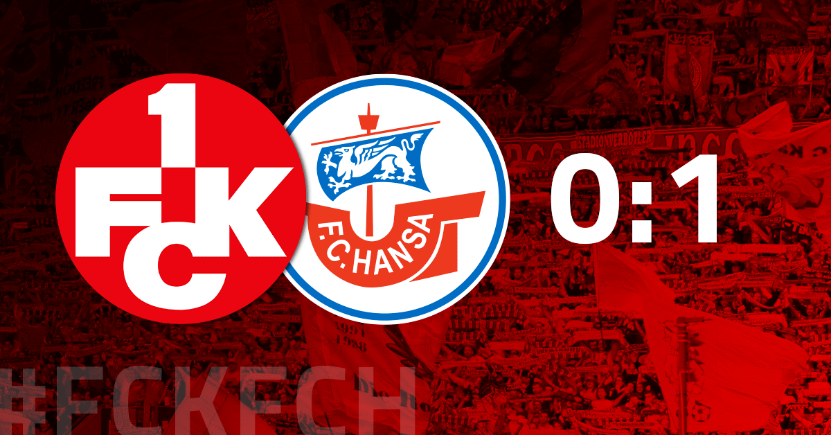 FCK rennt vergeblich an: 0:1-Niederlage gegen Rostock