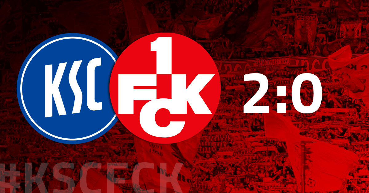 Lautern belohnt sich nicht: 0:2 im Derby in Karlsruhe