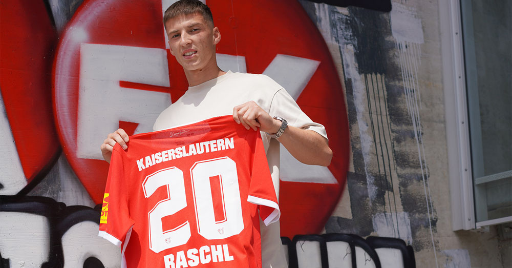 Mittelfeldspieler Tobias Raschl kommt von Fürth zum FCK