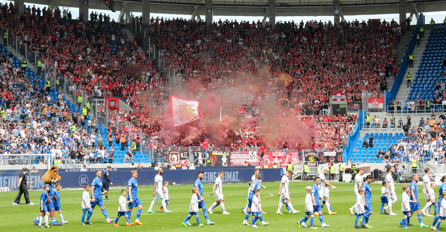 Spieltage 3 bis 10: Lautern samstags zum Derby beim KSC