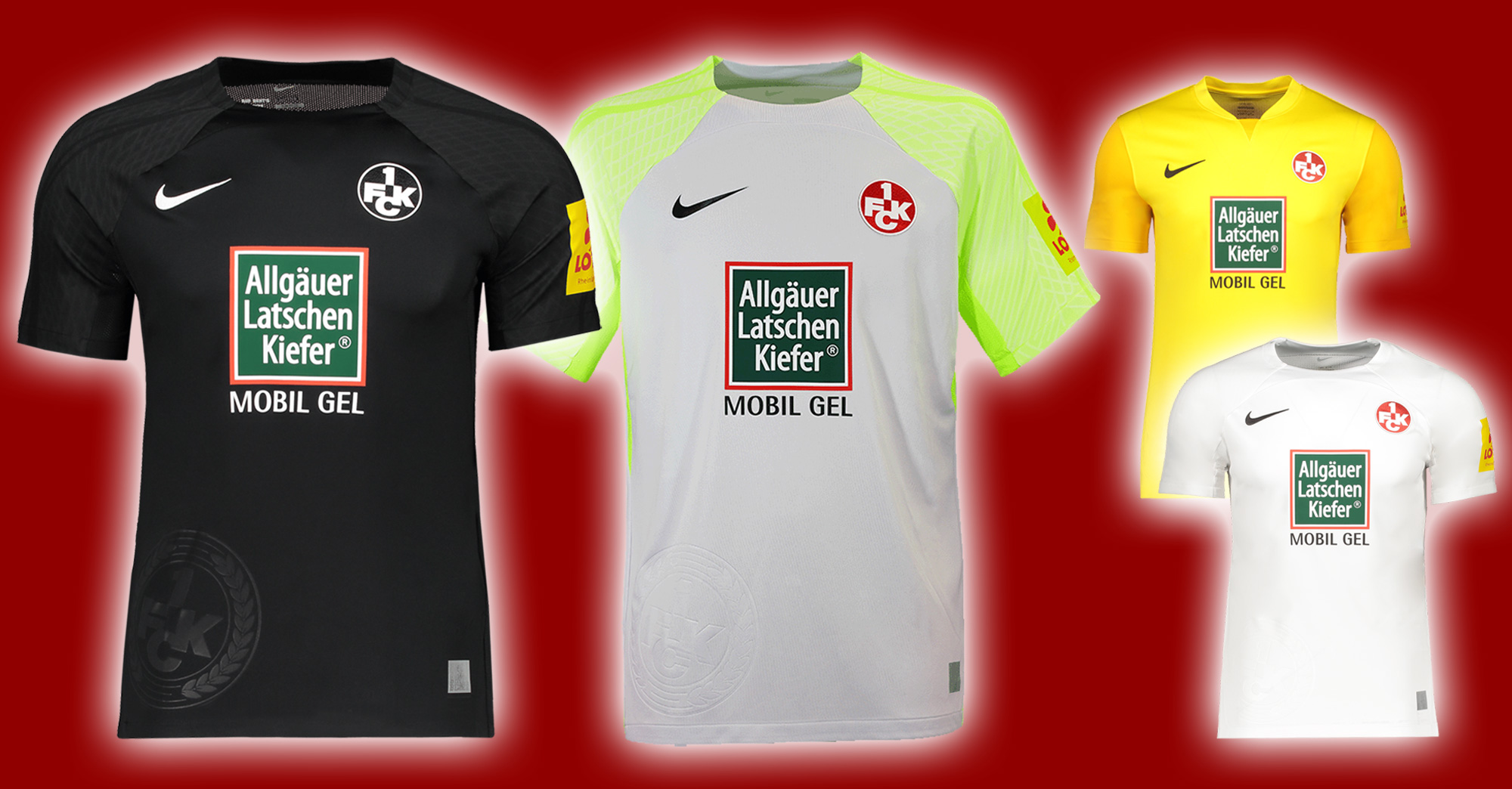 Neue Auswärts- und Torwarttrikots des FCK veröffentlicht