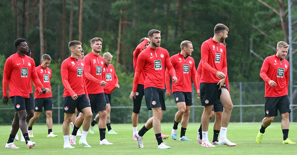 Training am NLZ: Lautern bereitet sich auf Koblenz vor
