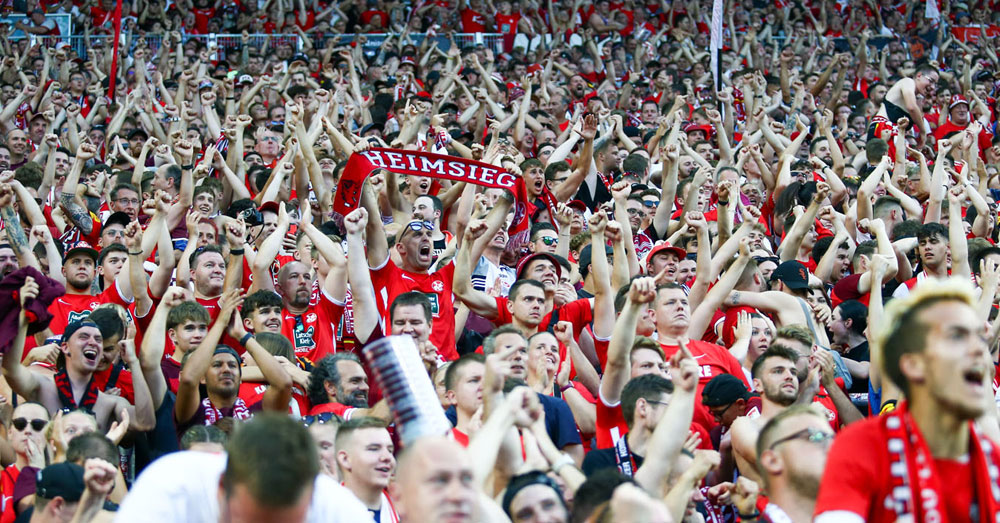 Betze pur gegen Elversberg: FCK-Fans feiern ersten Sieg