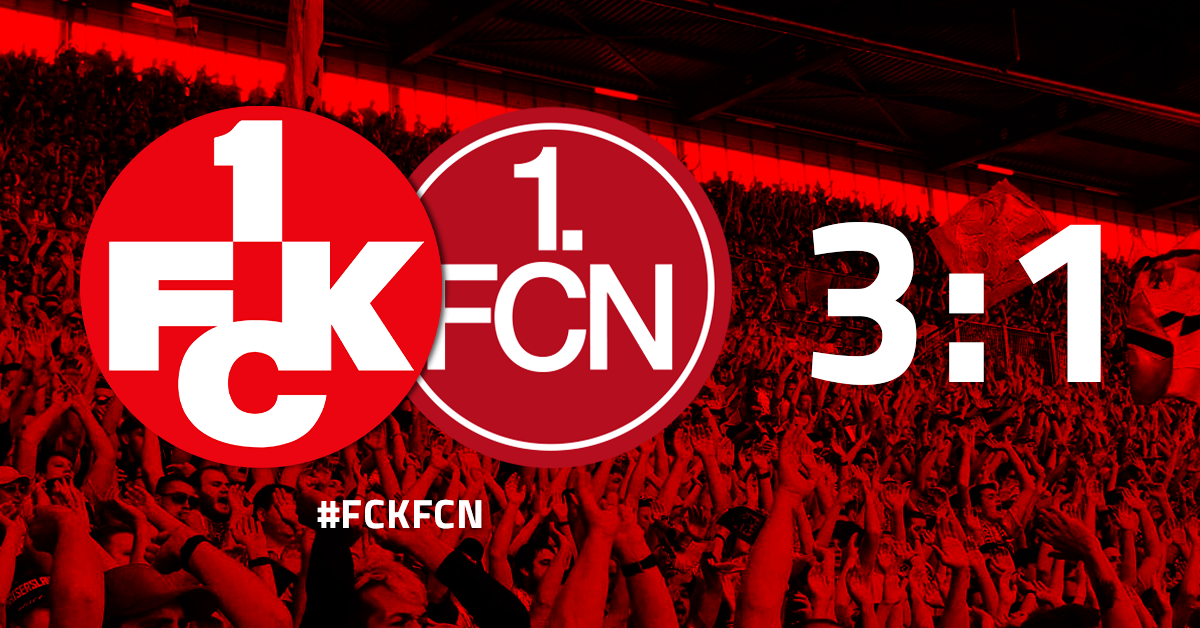 Dritter Sieg in Folge: FCK schlägt Nürnberg mit 3:1