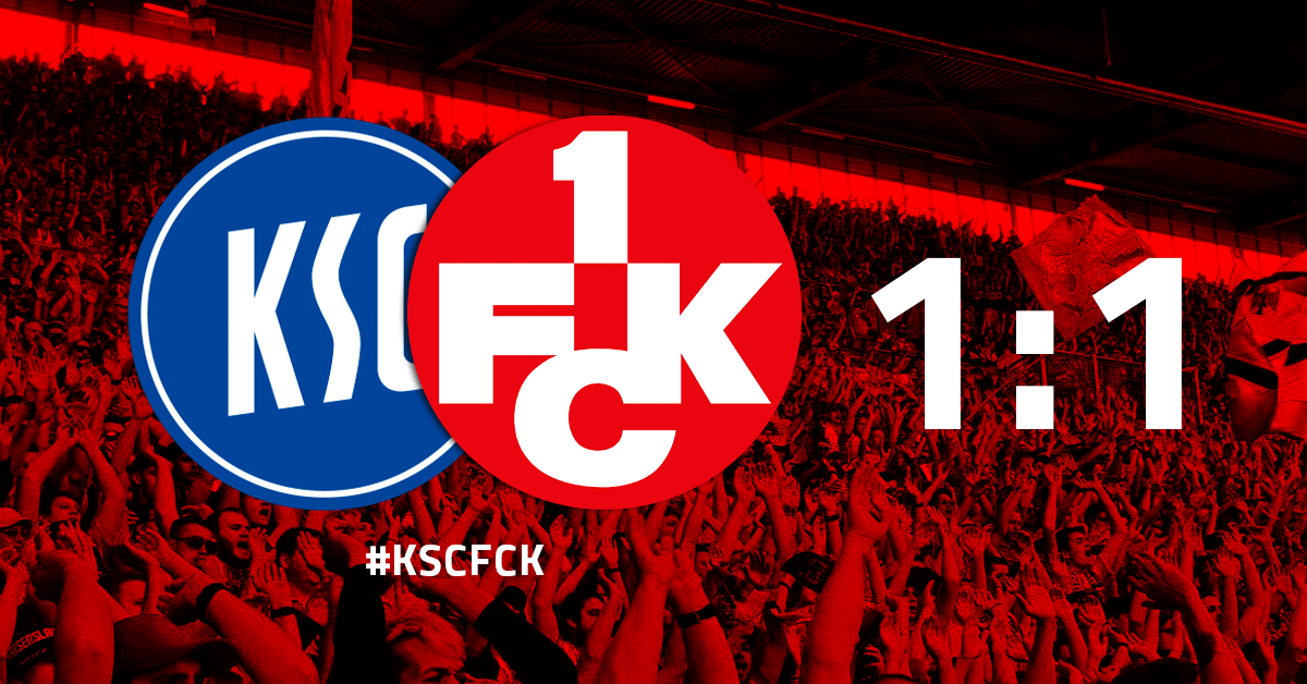 1:1 in Karlsruhe: Rote Teufel holen einen Punkt im Derby