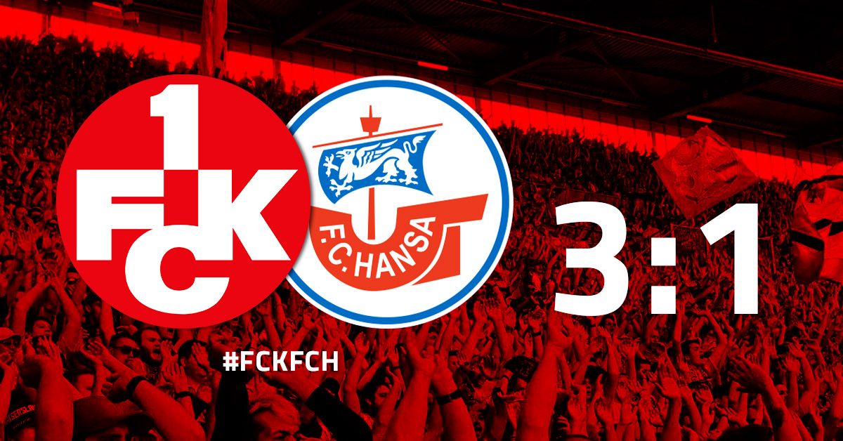 3:1 gegen Rostock: FCK springt in die Spitzengruppe