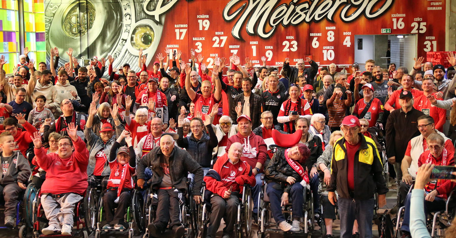 Riesige Freude bei großen und kleinen Handicap-Fans