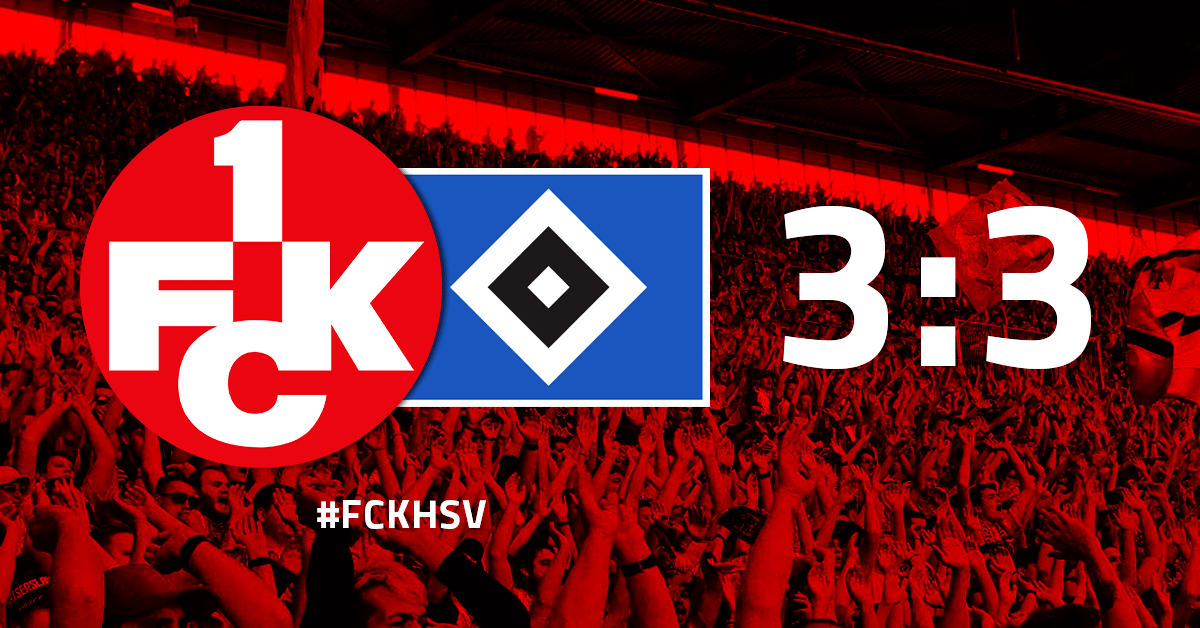 Schlagabtausch auf dem Betze: FCK und HSV spielen 3:3