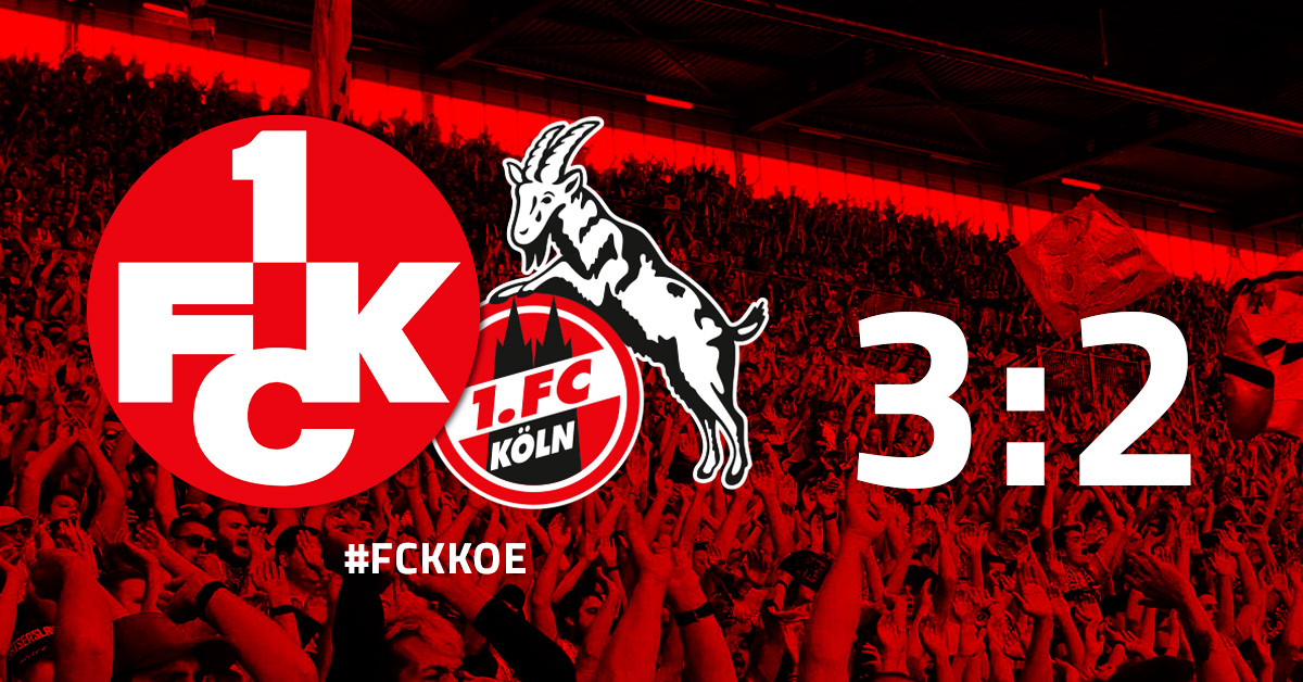 Pokalkrimi am Betze: Lautern ringt Köln mit 3:2 nieder