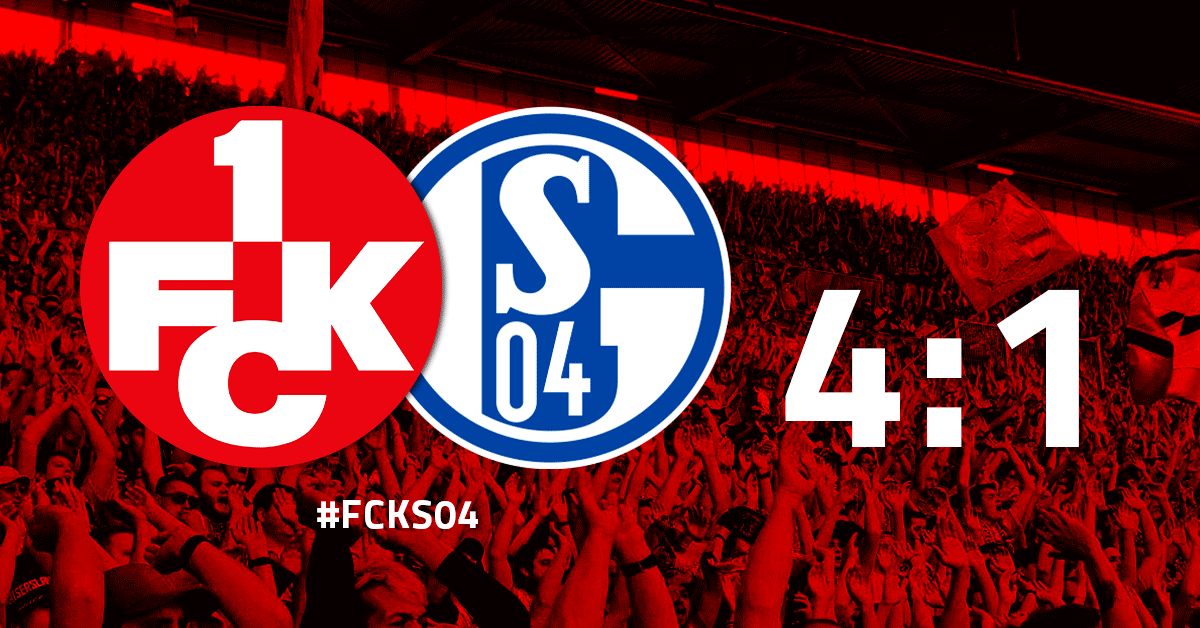 Befreiungsschlag geglückt: FCK siegt 4:1 gegen Schalke