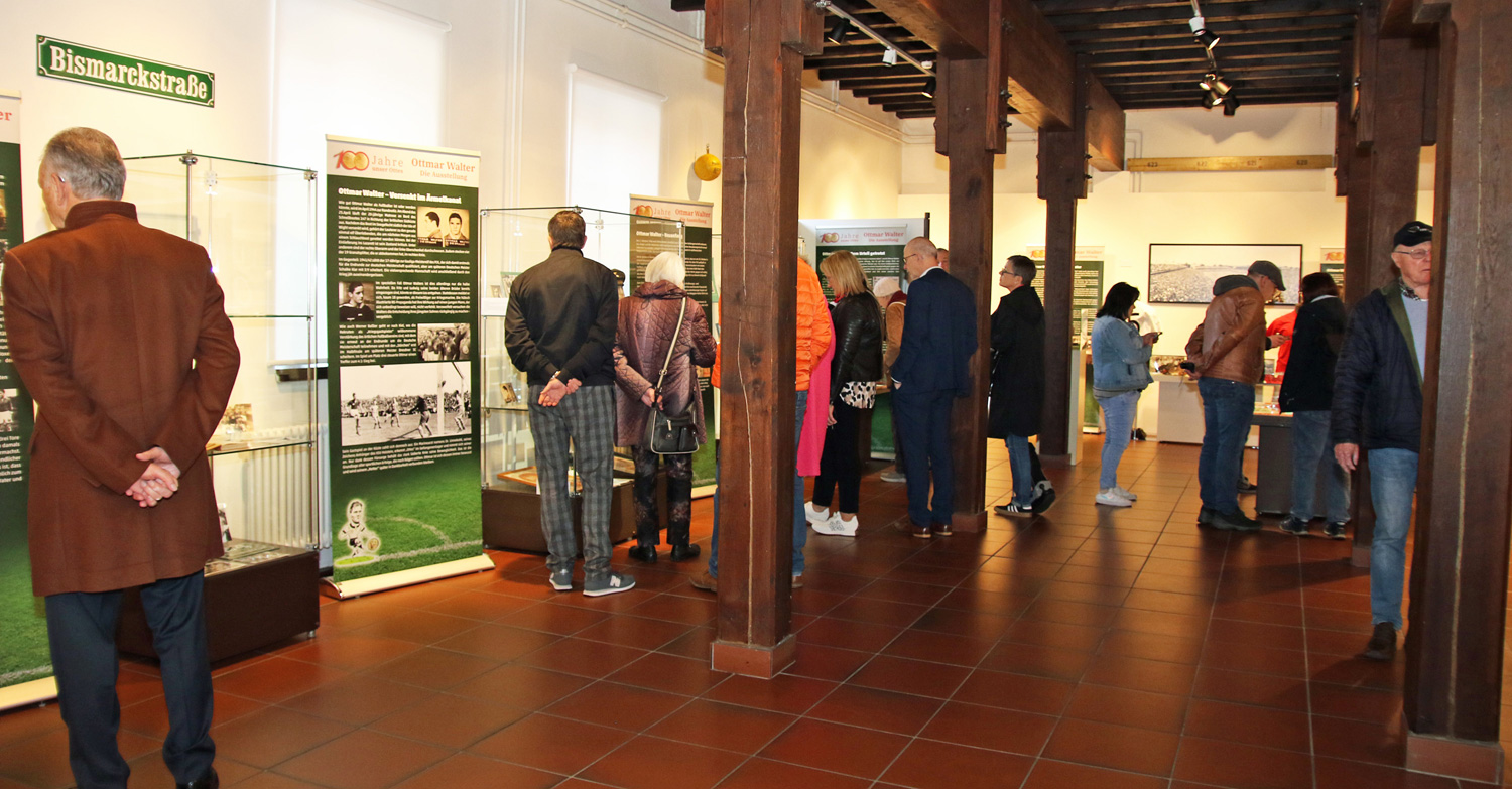 Eröffnung der Ottmar-Walter-Ausstellung