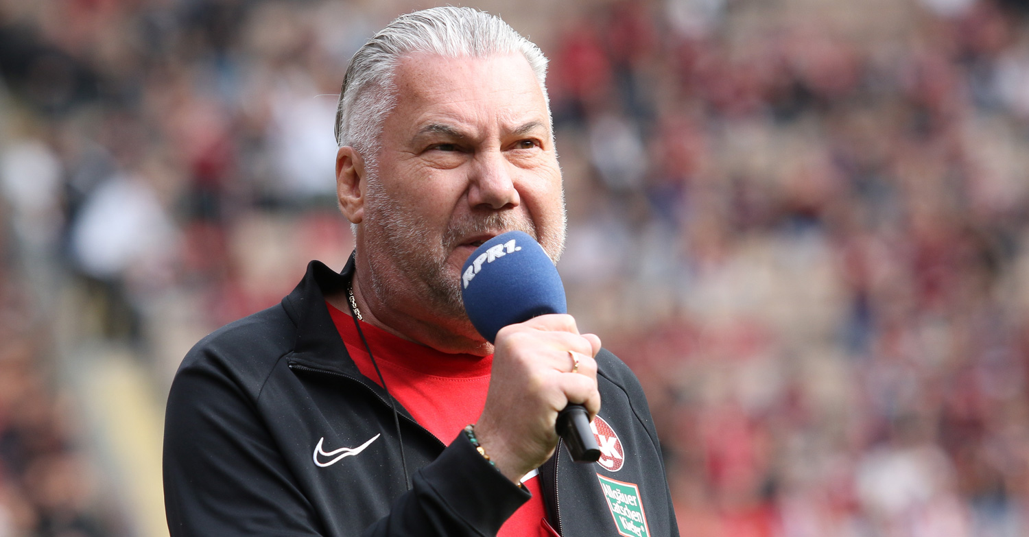 Horst Schömbs feiert Jubiläum als FCK-Stadionsprecher
