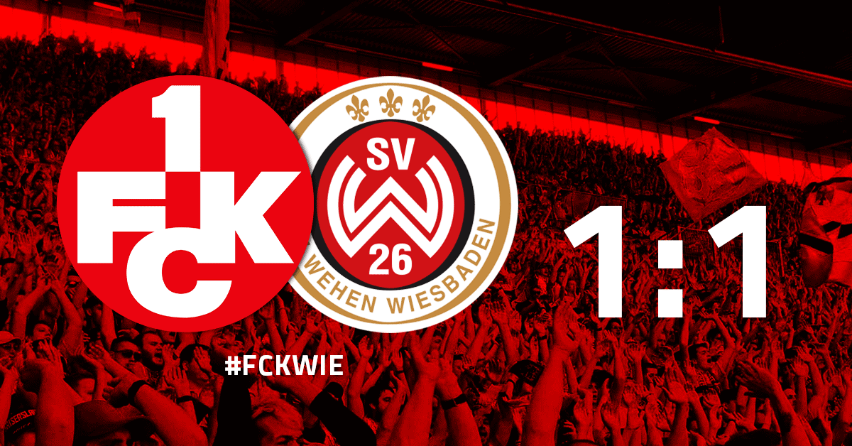 Wieder Führung verspielt: FCK trennt sich 1:1 von Wehen