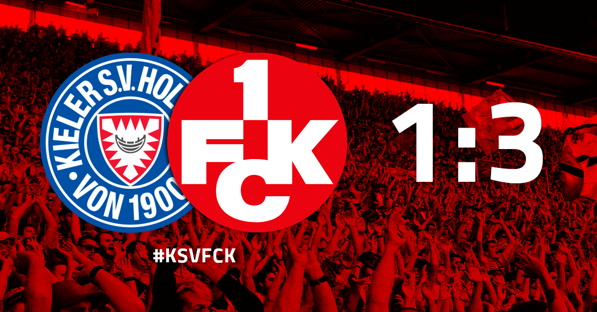 Big Points im Abstiegskampf: FCK gewinnt in Kiel mit 3:1