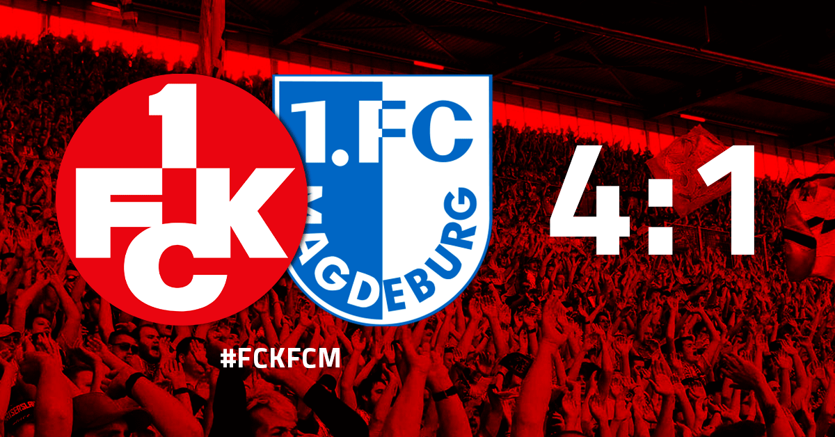 4:1 gegen Magdeburg: FCK feiert zweiten Sieg in Folge