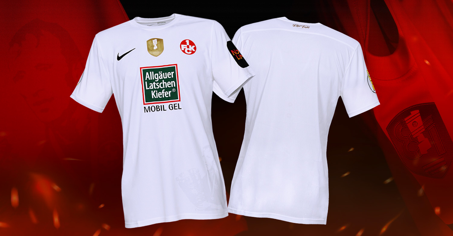 Komplett in Weiß: FCK stellt Sondertrikot fürs Finale vor