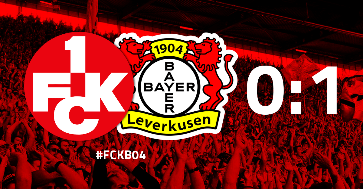 0:1 gegen Leverkusen: FCK liefert tollen Fight im Finale
