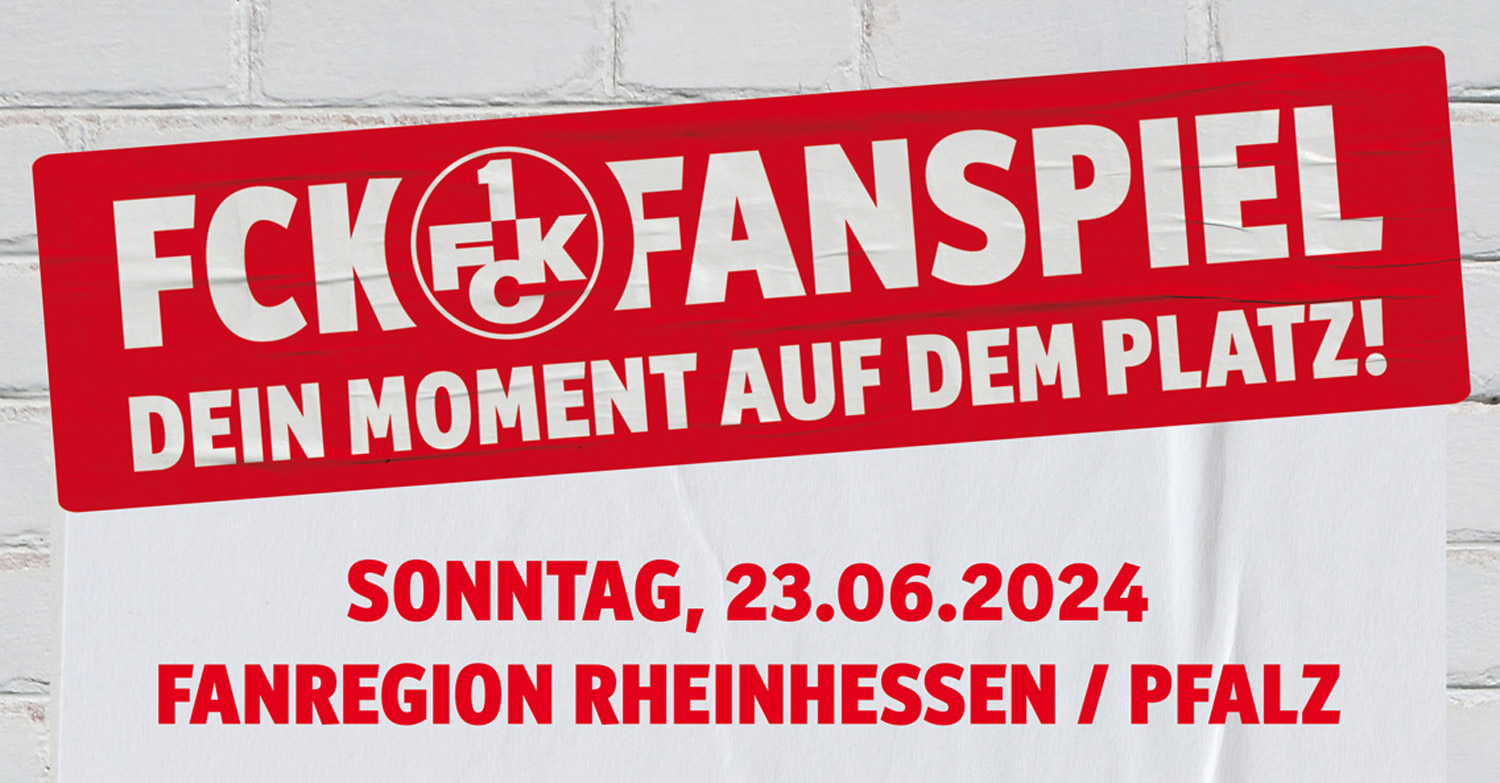 Infos zum FCK-Fanspiel in Gau-Odernheim am 23. Juni