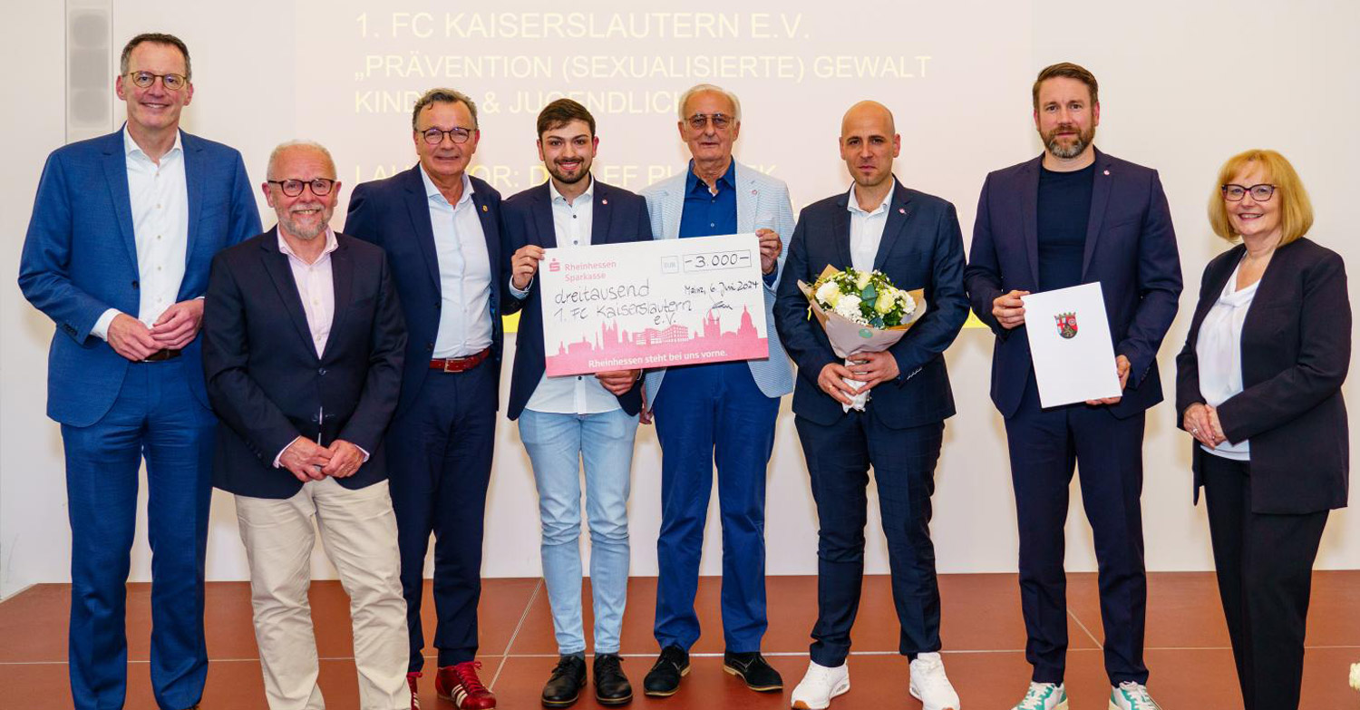 FCK-Kinderschutzkonzept erhält Landespräventionspreis