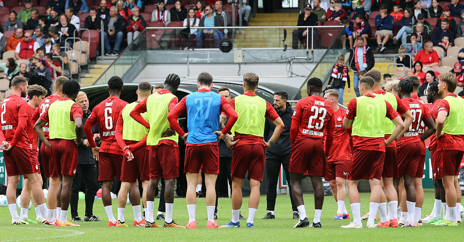 Rote Teufel trainieren diese Woche ohne Zuschauer