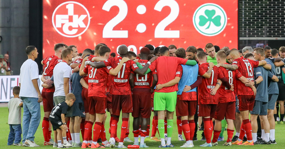 1 bis 5, alles dabei: Die Einzelkritik zum 2:2 gegen Fürth