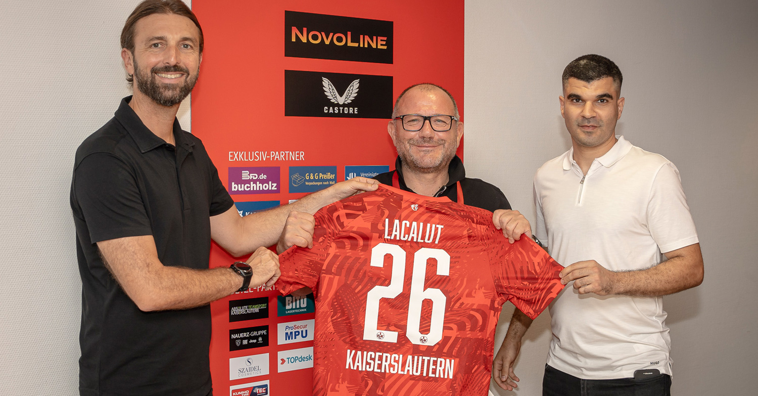 Vertrag bis 2026: Lacalut ist Ärmelsponsor des FCK
