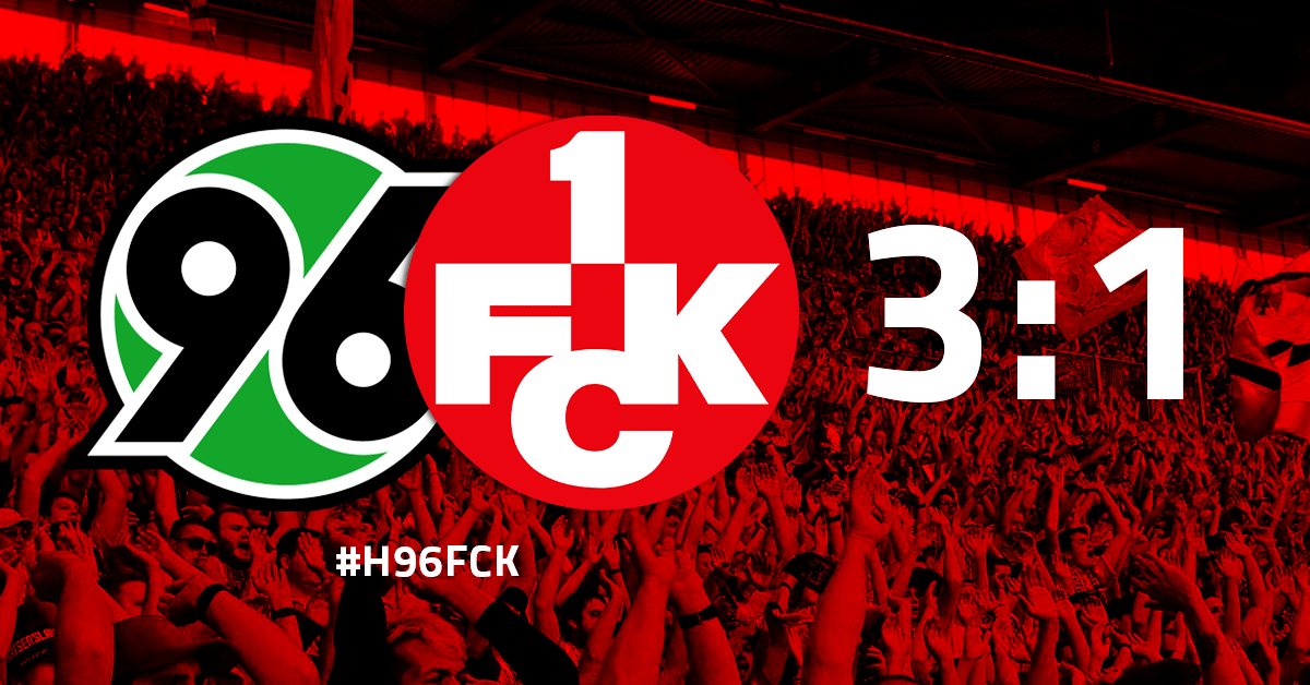 Ache-Tor reicht nicht: Lautern verliert 1:3 in Hannover