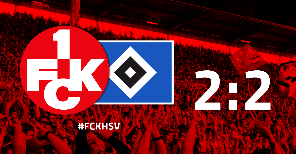 2:2 gegen den Hamburger SV: FCK verspielt 2:0-Führung