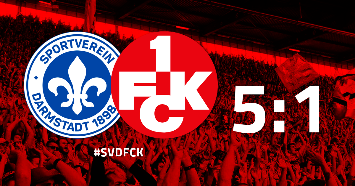 Packung statt Spitzenreiter: FCK verliert 1:5 in Darmstadt