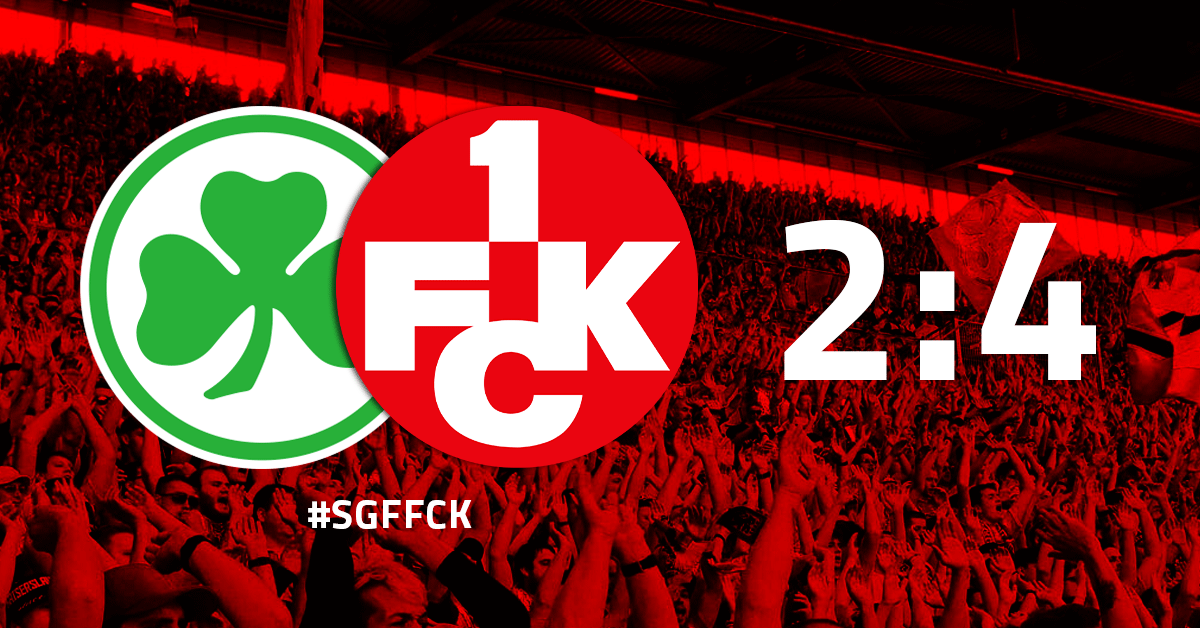 4:2-Sieg in Fürth: Lautern klettert vorerst auf Rang zwei