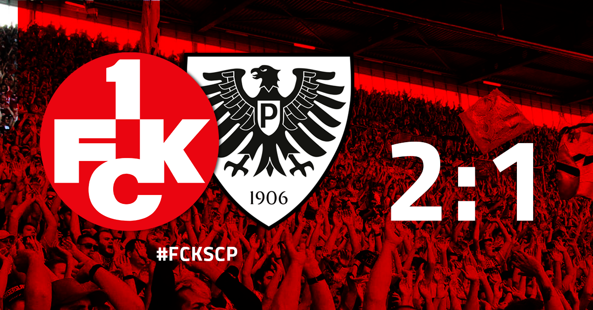 Sirch in der Nachspielzeit: FCK siegt 2:1 gegen Münster
