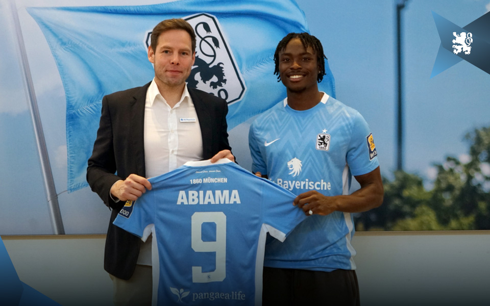 Dickson Abiama wechselt auf Leihbasis zu 1860 München