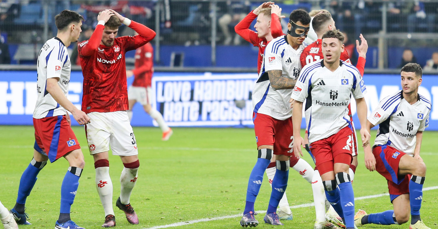 Lehrstunde für Lautern: Die FCK-Noten zum 0:3 beim HSV