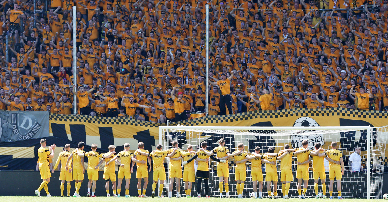 Dresden und Bielefeld stehen als Zweitliga-Aufsteiger fest