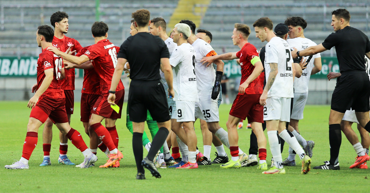Aufstiegsrunde: FCK II zum Auftakt 1:1 gegen Balingen