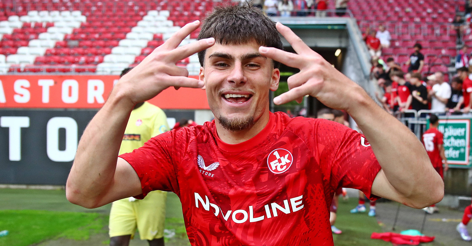 Per Option: Shawn Blum spielt auch 2025/26 beim FCK