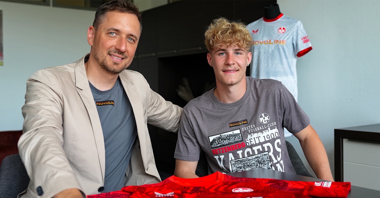 Rote Teufel verlängern mit Nachwuchsprofi Mika Haas