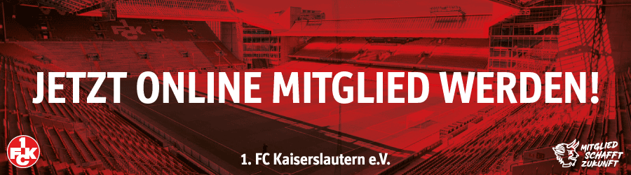 Jetzt online FCK-Vereinsmitglied werden: mitgliedschafftzukunft.de
